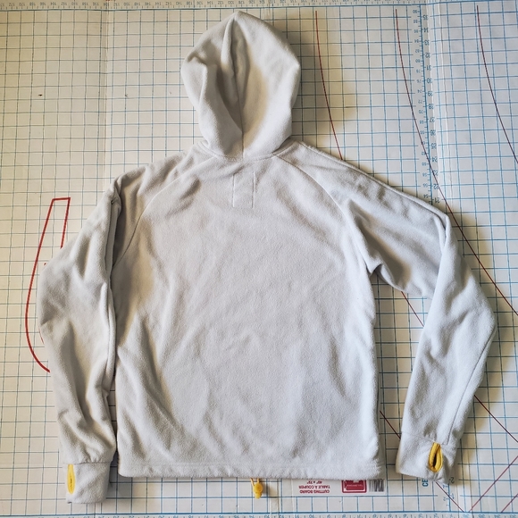 Nike ACG 2nd Layer Thermal Hoodie Women's Medium Y2K Thumb Holes Drawstring - Picture 2 of 13